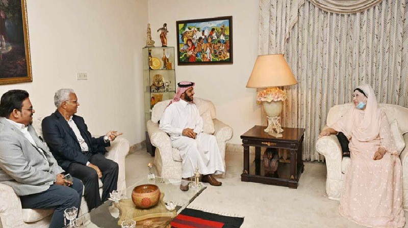 খালেদা জিয়ার সঙ্গে বৈঠকে সৌদি রাষ্ট্রদূত